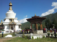Chorten Memorial Bhutan