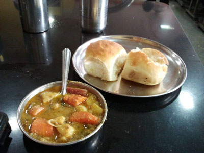 Блюдо в Гоа Пав Бхаджи
