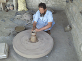 Pottery work in India